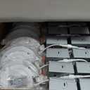 12 Pack 4 Inch Ultra-Thin LED Recessed Ceiling Light with Junction Box, Recessed Lighting 4 Inch 5000K Dimmable Daylight, 9W 110W Eqv, 850LM High Brightness - ETL and Energy Star Certified (5000K-Cool White)