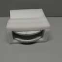 Marble Napkin Holder for Table, Upright Napkin Holders with Marble Unique Texture, Standing Napkin Dispenser for Kitchen Dining Room Counter Tops, Restaurant (Height 5.9")