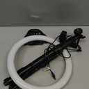 UBeesize 12'' LED Ring Light with 62'' Tripod Stand, Selfie Ring Light for Video Recording, Live Streaming, TikTok & YouTube, Compatible with iPhone & Android (Black)