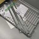 HOLDN’ STORAGE Pull Out Cabinet Organizer, Heavy Duty Caddy -11”W x 21”D - Requires At Least 12-1/4” Cabinet Opening, Steel Metal Cabinet Drawers Slide Out, Chrome