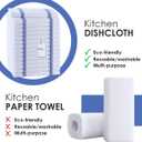Avalon Kitchen Dish Towels Set (Value Pack of 15) Size 15x25 Inch, 100% Cotton Soft & Absorbent Kitchen Towels, Tea Towels, Reusable Cleaning Cloths for Household Cleaning (Blue)