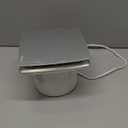 Venta 6 Inch Exhaust Fan  1.7 Sones, Quiet Wall Mount Bathroom Exhaust Fan  Powerful 141 CFM Airflow, Anti-Backflow, Energy-Efficient - For Kitchen, Garage, Office - Silver