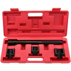 1/2 Inch Drive SAE Inner Tie Rod Removal Tool Kit  Inner Tie Rod Puller and 3 Adapter