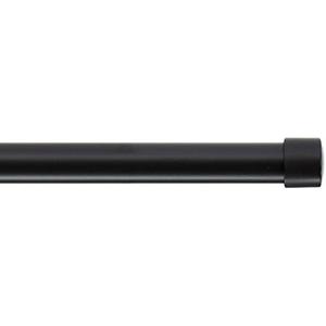 Amazon Basics 1" Curtain Rod 36 - 72", Black
