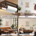 Paper Roll Holder- Wall-Mounted Paper Roll Dispenser 30-Meter Brown Butcher Paper Roll is Suitable for Memo Boards, Wall Decorations, to-Do Lists,DIY Drawings, Artworks, and Creativity