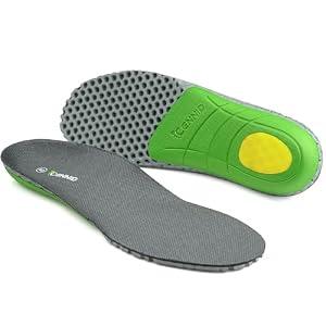 CENNID Memory Foam Insoles for Men, Replacement Shoe Inserts for Work Boot, Running Shoes, Hiking Shoes, Sneaker, Cushion Shoe Insoles Shock Absorbing for Foot Pain Relief, Comfort Inner Soles, M's 10-12 | W's 11.5-13.5