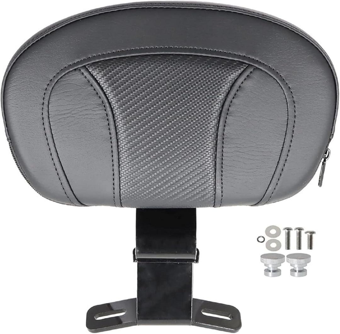 Motorcycle Front Driver Rider Backrest Pad Replacement for Touring CVO Road King Street Glide Electra Glide 2009-2022