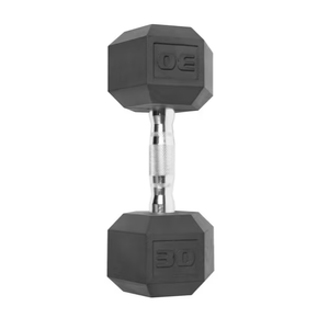 CAP Barbell Coated Hex Dumbbell, Single 30 lbs