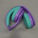 Kids Bluetooth Headphones, Lightweight Wireless Headphones for Kids, 85/94dB Volume Limited, 60 Hours Playtime, Bluetooth 5.3, Over-Ear Toddler Headsets with Built-in Mic-Purple