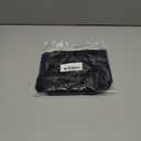 Women Y2K Layered Ruffle Chiffon Mini Skirt (Black, M)