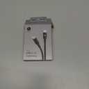 Beats USB-C to Lightning Woven Cable Fast Charging Durable/Tangle-Free Compatible Charger for Apple Devices w Lightning Ports (1.5 m, 5 ft) - Bolt Black