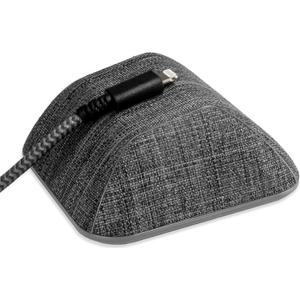 Smartish Magnetic Cord Holder - Cable Wrangler Organizer with Magnet Clips for Charger Management on Desktop, Nightstand for USB-C + Lightning - No 2 Pencil Gray (Medium)