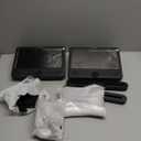 WONNIE 10" Car DVD Players, Portable DVD Player Dual Screen Play Two Different or The Same Movie with Headrest Mounts, 5 Hours Rechargeable Battery, 2 AC Adapters, All Regions, Support USB/SD/Sync TV