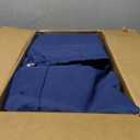 Outdoor Bench Cushion Waterproof 36"x14", Fade-Resistant Patio Furniture Replacement Pad with Ties - Also Fits Indoor Entryway Bench or Window Seat, Navy Blue