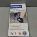 Plantar Fasciitis Relief Ice Packs with Heel & Sole Gel Coverage, 2PCS Gel Heel Cups Protectors for Pain Relief, FSA Eligible HSA, Adjustable Heel Foot Ice Pack Wrap for Achilles Tendonitis