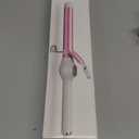 ORYNNE Digital Ceramic Curling Iron - 1 Inch Barrel for Bouncy Curls & Waves, Argan Oil Infused, Dual Voltage, Fast Heat Up