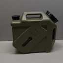 COOZMENT 2.6 Gallon (10L) Portable Water Containers with Spigot, BPA Free Water Jug, Military Green Water Tank, Multifunction Water Storage Containers for Camping Outdoor Hiking,Emergency Stroage