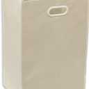 Simple Houseware Foldable Closet Laundry Hamper Basket, Beige