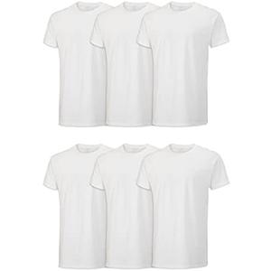 Fruit of The Loom Men's Crew Tee Undershirts, Moisture Wicking & Tag Free, Also in Big & Tall, Medium