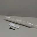 LazBlinds No Tools No Drill Cordless Roman Shades for Windows, Blackout Thermal Insulated UV Blocking Window Blinds, Room Darkening Fabric Blinds for Indoor Windows, 22'' W x 64'' H, Grey