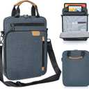 13.3-14 Inch Laptop Sleeve Bag, Padded Carrying Case for MacBook Pro M3/M2 14" /13", MacBook Air 13.6" M3/M2 2024/2022, Surface Pro AI PC/9/8 13",Protective Bag with Accessory Pocket, Blue