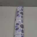 Blue Floral Moroccan Tile Door Mats Outdoor Entrance, Modern Blue and White Welcome Bath Mats for Front Door, 17x30 Inches