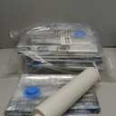 Amazon Basics Vacuum Storage Bags for Clothes, Compression Space Saving Storage Bags with Hand Pump, Reusable, Heavy-Duty Seal Protection, Multiple Sizes, White, 15-Pack