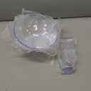 R-kay 16 Pcs Candy Bowls And Plastic Scoops Set - 8 Clear Plastic Candy Bowl 20 Oz And 8 Scoop 6.5 Inch Buffet Containers Set Heavy Duty