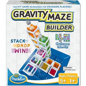 ThinkFun Gravity Maze Builder for Kids 5 & Up - Logic Marble RunBrain Game - Hands-On Maze Design - Durable Child-Safe Materials - Develop Spatial Reasoning & Critical Thinking - MESH Accredited