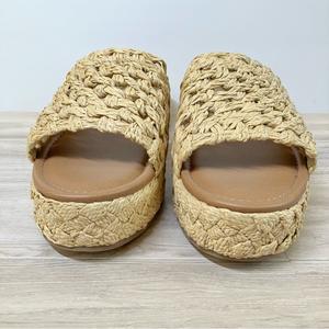 SWEET LIFE LISA SANDALS, NATURAL, WOMENS SIZE 8.5