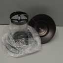 Youvip Metal Roof Bird Feeder - Chew Proof for Outdoor Hanging Wild Bird Seeds. Bronze