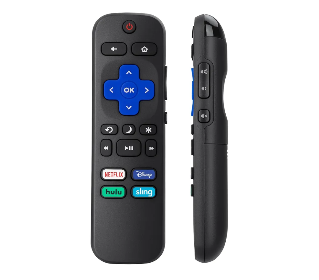 Replacement for Roku Smart TV Remote Control, Compatible for TCL Roku/Hisense Roku/Onn Roku/Westinghouse Roku/Insignia Roku TVs【Only for Roku TV】