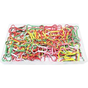 Paper Clips 5 Colors Cute Dog Bone Creative Paper Clip for Notebook Files Office School Home Use, Perfect for Desk Organization & Unique Gifts (100 Pcs)