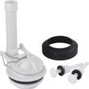 3-Inch Flush Valve Replacement Kit With Gasket and Bolts - Compatible With American Standard 738921-100.0070A Two-Piece Toilet