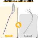 KINGSTONE Silverware Set, 30-Piece Forged Flatware Set Cutlery Set Premium Stainless Steel, Service for 6, for Kitchen, Home, Wedding, Party, Mirror Polished and Dishwasher Safe