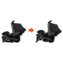 Baby Trend EZ-Lift Plus Infant Car Seat, Dash Black Newborn Comfort Padding, Lightweight Carry Build, Adjustable Harness System