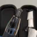 Conair Men Ear, Nose and Eyebrow Trimmer, Patented 360 Bevel Blade for No Pulls, Nicks or Cuts Guaranteed, Nose Hair Trimmer for Men, Non-Slip Grip, 5-Piece Kit with Travel Case (1 Count (Pack of 1))