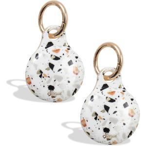 Sonix Cases for Apple AirTags with Keychain (Terrazzo Confetti) 2-Pack