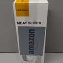 ONCE FOR ALL Fresh Meat Slicer Cleaver Kitchen Knife Set For Meat Slicing Shredding, Manual Jerky Cutter Food Slicer For Beef Pork Mutton For Home Cooking BBQ Hot Pot (Gray)