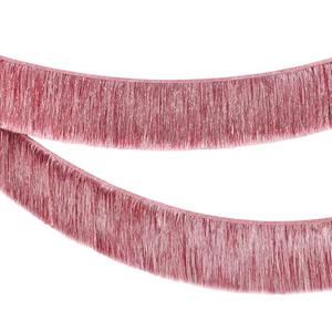 KatchOn, XtraLarge Rose Gold Fringe Banner - Pack of 2 | Rose Gold Backdrop for Bachelorette Party Decorations | Streamers for Birthday Decorations | Fringe Garland for Valentines Day Decorations