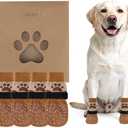 KOOLTAIL Dog Socks to Prevent Licking Paws for Hardwood Floors Anti Slip, Winter Warm Pet Boots&Paw Protector with Grippers, Double Sides Puppy Shoes Booties for Small Medium Large Senior Dogs