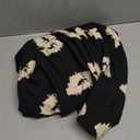 PRETTYGARDEN Women's 2026 Summer One Shoulder Maxi Dress Printed Flowy Boho Long Sundresses Spring Beach Vacation Clothes (Black Apricot Floral, Small)