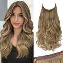 Hair Extension Sandy Brunette 16"