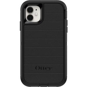 OtterBox Defender Series Screenless Edition Case for iPhone 11 (Only) - Case Only - Microbial Defense Protection - Non-Retail Packaging - Black