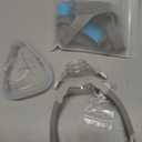 Replacement F20 Frame System for AirFit F20 Full-Face Mask (M) - Includes Cushion, Frame, Headgear, Clips - No Elbow - Snug Fit, Comfortable Design, Great Value Bundle