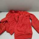 Zip Up Sweatshirts for Women Casual Outfits Cardigan Outerwear Trendy Winter Jackets Coat (Small, 8bright-red)