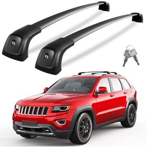 KINGGERI 330LBS Roof Racks Cross Bars for Jeep Grand Cherokee 2011-2021