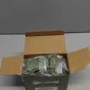 EXPAWLORER Dog Shoes for Small Medium Large Dogs, Waterproof Non-Slip Dog Snow Booties for Winter with Socks, Easy On & Off Pet Boots & Paw Protectors, Easy-Clean for Beach Outdoor Rain (Green M) (Size 5/M (Paw Width:2in))