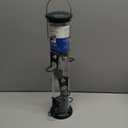 Woodlink Inch NATUBE12 Audubon Plastic 6 Port Seed Tube Feeder, Green, 15-I, Beige