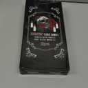 12PCS 10-Inch Black Bleeding Taper Candles,Vampire Tears Taper Candles- Unscented Ideal for Halloween, Christmas, Rituals, and Themed Party Decor